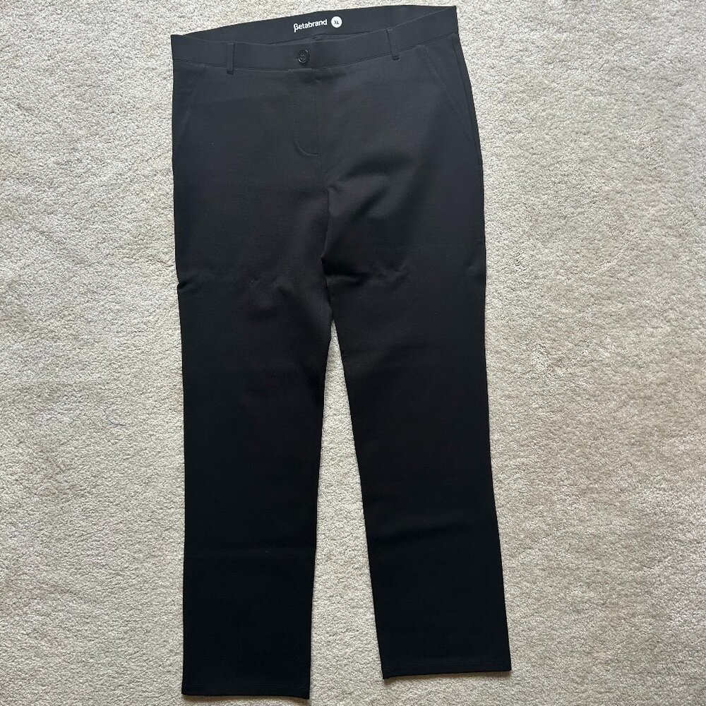 Betabrand Black Dress Pant NWOT Size XL